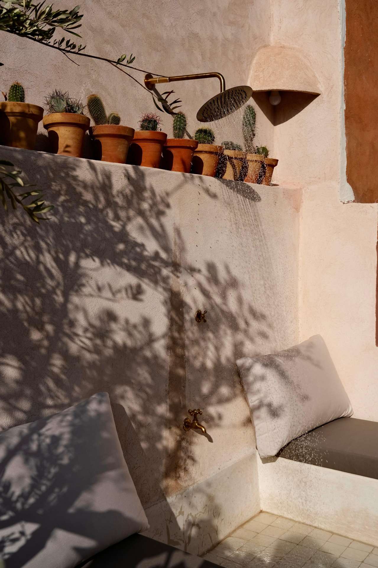 Douche exterieur Riad Solange - Riad authentique à Marrakech - Séjour & Bien-être